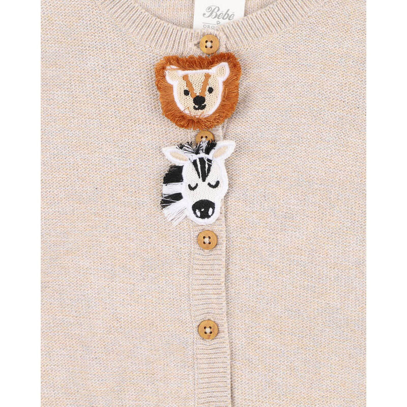 Bébé Billie Organic Novelty Cardigan image number 2